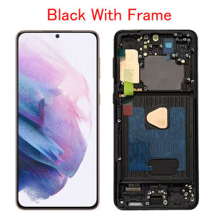 6.7”AMOLED Screen For Samsung Galaxy S21+ LCD Display Touch Panel Digitizer Assembly Replacement LCD With Frame S21Plus SM-G996