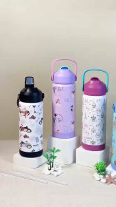 Duo Botol Minum Anak Stainless 540ml | Vacuum Flask | Botol Stainless Double Wall