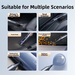 TORRAS | Portable Strong Suction Wireless Vacuum and Blower Cleaner