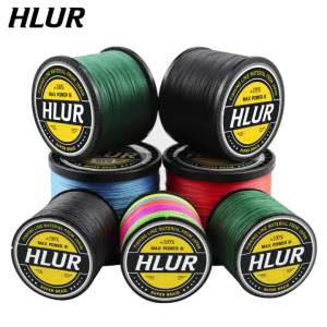 HLUR 8 Strands Braided Fishing Line 300M 500M 1000M Multifilament Carp Fishing Japanese Braided Wire Fishing Accessorie PE Line