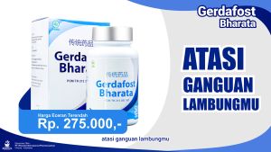 Gerdafost Bharata Obat GERD Tukak Lambung Maag Kronis Paling Ampuh 100% Asli Bergaransi BPOM