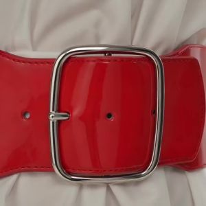 Váy Nữ Cổ Điển Có Dây Lưng Thun Và Dây Lưng PU Thời Trang Có Khóa Cài Dùng Được Cho Nhiều Kiểu Phối Đồ