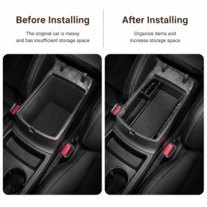 For Kia Sportage QL 2016 2017 2018 2019 2020 2021 2022 AT ABS Center Console Armrest Storage Box Organizer Interior Accessories