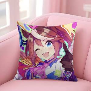 Kayou | Anime P-Pretty D-Derby Pillow Case Fashion Square Pillowcase Bedroom Sofa Room Ins Decoration Leisure