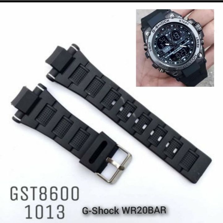 TALI JAM CASIO WR20BAR RUBBER STRAP JAM CASIO WR 2BAR Lazada Indonesia