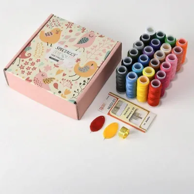 MUHUALAN | Colorful Strong Polyester Sewing Thread