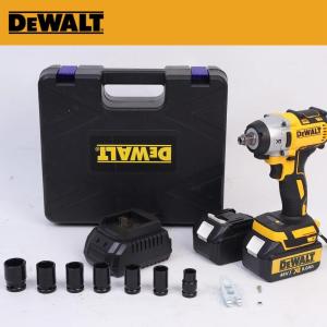 Impact Wrench Heavy Duty 168VF 3in1 Cordless Electric Wrench 1300N. m Screwdriver Drill Multifunction Dewalt Impact Gun Percussion Drill 2pc Battery Power tools Original