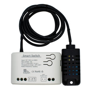 สมาร์ท Wifi สวิทช์ eWelink TH-16 อุณหภูมิและความชื้น 7-32V 85-250V 10A 2000W การตรวจสอบเทอร์โม Alexa Google Home