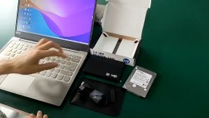 Actual【COD】Casing Hard Disk Portabel USB 3.0/2.0 5Gbps 2.5 Inci Kecepatan Tinggi SATA Penutup Eksternal HDD untuk Komputer PC