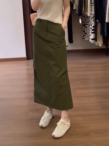 MANMI | High Waist Slim Fit Casual A-Line Dress