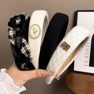 Fashionable Wide Edge Hairband Womens Style High Cranial Top Trendy Hair Accessories Stylish Hair Clip Headwear