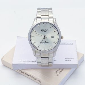 นาฬิกา ข้อมือ แฟชั่น สมุด มีวันที่ สายเหล็ก แถม ฟรี กล่อง แนวรับแลกเปลี่ยน สยาม สวย สาย สีดำ