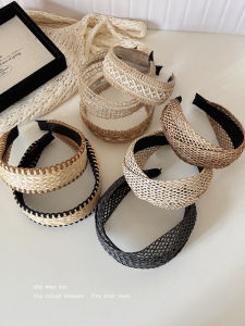 Băng Đô Rơm Rộng Phong Cách Bohemian Cho Nữ Băng Đô Đi Biển Thường Ngày Băng Đô Đi Tắm Băng Đô Rơm Rộng Cho Nữ Băng Đô Rơm