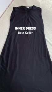 Inner Dress Katun Tanpa Lengan Ukuran Jumbo Busui Bahan Shakilla