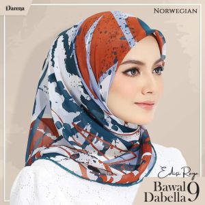 Ready Stock Bawal Dabella By Darena 9.0 - Bawal Tanpa Gosok