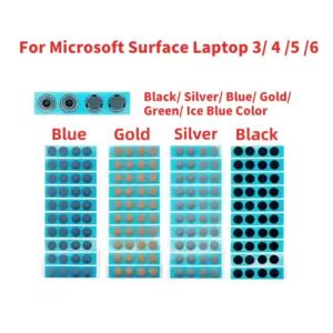 4 Cái/bộ Chân Cao Su Chống Trượt Cho Microsoft Surface Laptop 3 4 5 6 Tương Thích Với 1872 1868 1952 1867 1950 1958 2033 Mẫu Laptop Đáy Vỏ Phụ Kiện