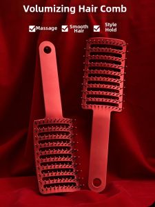 YIHAO | Household New Ladys Skull-top Volumizing Hair Brush