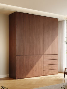 Vintage Style Solid Oak Wood Wardrobe