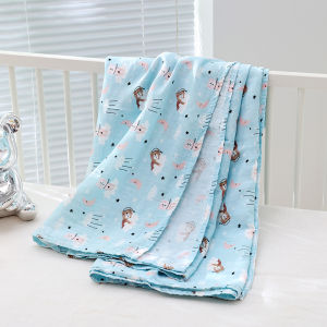 Soft Breathable Summer Light Cotton Blanket
