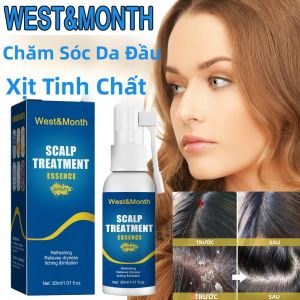 Xịt Dưỡng Tóc Glycerin 30ml Nuôi Dưỡng Da Đầu Nang Tóc Giảm Rụng Tóc Kiểm Soát Dầu Dưỡng Ẩm Cân Bằng Da Đầu