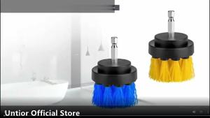 METCAR 3/4/11-piece drill brush cleaner kit for cleaning bathtub glass car tire washing brush