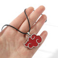 ญี่ปุ่นอะนิเมะ Naruto คอสเพลย์ Akatsuki Organization Red Cloud โลโก้สร้อยคอจี้อะนิเมะอุปกรณ์ต่อพ่วง. 