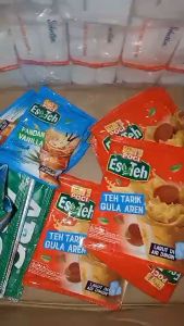 MURAH MINUMAN TEH POCI PANDAN VANILA SELASIH 1 RENTENG 22 GRAM