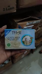 Sabun Thai Goats Milk Soap Vit A-C&E||Sabun Susu Kambing BPOM 50 Gram