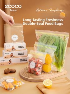 ecoco | Food Grade Freezer Special Thick Self Sealing Bags