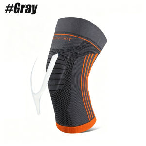 1/2PCS Sports Knee Guard Compression Knee Sleeve with Gel Cushion Lightweight Knee Brace Support for Running Cycling Hiking
