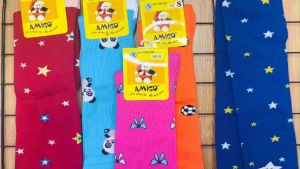 1 ĐÔI Tất trẻ em Ánh Minh |Vớ DÀI trẻ em Thu Đông AMIGO cho bé 2 tuổi đến 8 tuổi | Tất Dài thu đông đẹp xịn ấm áp