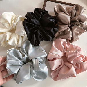 Pure สีหวาน Sense กํามะหยี่อุปกรณ์เสริมผมขนาดใหญ่ Curling ผมแหวน High End Feeling Hair Ties ใหม่มาถึง