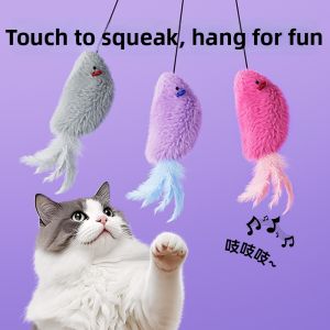HOOPET | Realistic Sound Cat Teaser Toy