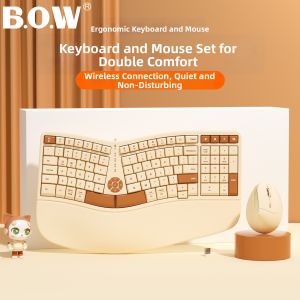 B.O.W | Ergonomic Silent Wireless Keyboard and Mouse Set