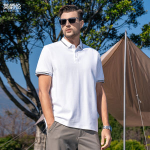 Enjeolon | Cotton Pique Polo Shirt for Men