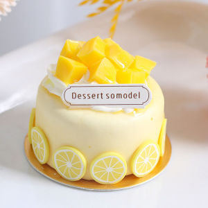 1PC Artificial Cake Dessert Fake Food Decoration Photography Pro Food Simulation Cake Model Tea Table Decoration FCYY-029