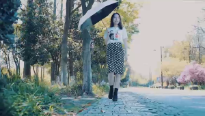 All-weather umbrella UV-protective umbrella outdoor sunshade umbrella