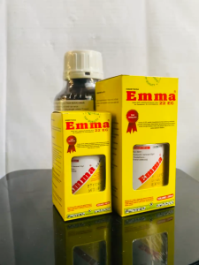 Insektisida Pengendali Hama Ulat Grayak EMMA 22EC isi kemasan 100ml 200ml 400ml dari RABANA