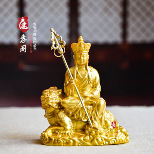 Premium Small Buddha Statue Portable Home Altar Decoration Handmade Resin Craft Safety Assurance Living Room Decorations
