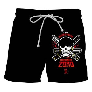 Bandai | Hot Selling Summer Fashion New Anime One Piece Luffy Three Brothers 3D Printed T-shirt Outdoor Sports Style Shorts Large
