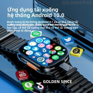 Đồng Hồ Thông Minh Android S10 Ultra 3G Màn Hình Cong 2.29 Inch Đo Nhịp Tim GPS WiFi Dành Cho Nam Nữ Có Khe Cắm SIM
