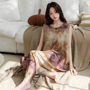 KASIHAN | Summer Breathable Lace Edge Vest & Pants Set