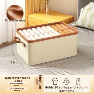 XUNHUAI | Foldable Cloth Storage Box for Clothing Dust Proof