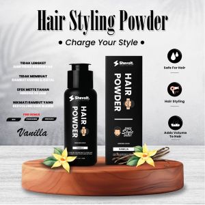 PROMO SHEVOLT HAIR POWDER PREMIUM - AROMA VANILLA - MEET LOOK - MEDIUM HOLD