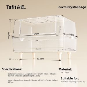 Tafit | Acrylic Large Transparent Luxury Cage