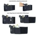 ยุทธวิธีปกปิดพกพา Belly Band ปืน Universal การล่าสัตว์กลางแจ้ง Airsoft Glock Handgun เข็มขัดเอวกระเป๋าปืนพก Holsters. 