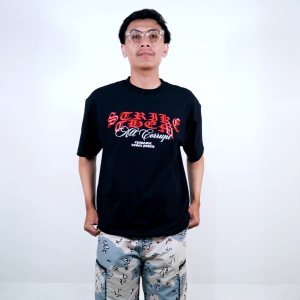 Epidemic T-Shirt American Cotton 20s Strike Them Black