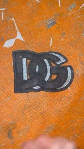 Miếng Sticker Thêu Ủi hình logo thương hiệu  cao cấp dg...