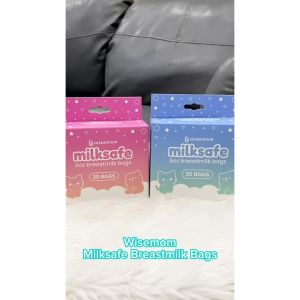 Babymama - Wisemom Milksafe Breastmilk Bag with Spout 4oz - 30s
