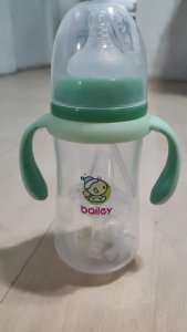 Bailey Newborn Feeding Bottle 180/240/300ml Baby Wide Neck Feeding Bottle Milk Storage Container